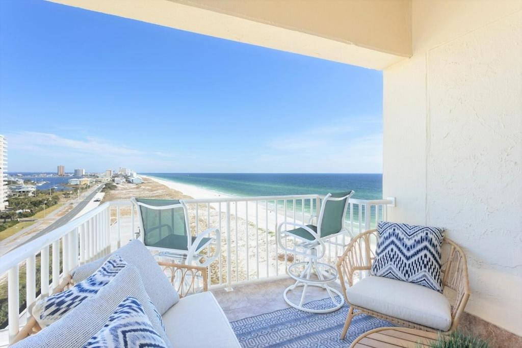Ocean Front Penthouse Suite Panoramic Views Of Gulf,Pensacola Beach,Pier, & Bay Exterior foto