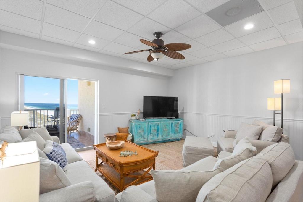 Ocean Front Penthouse Suite Panoramic Views Of Gulf,Pensacola Beach,Pier, & Bay Exterior foto