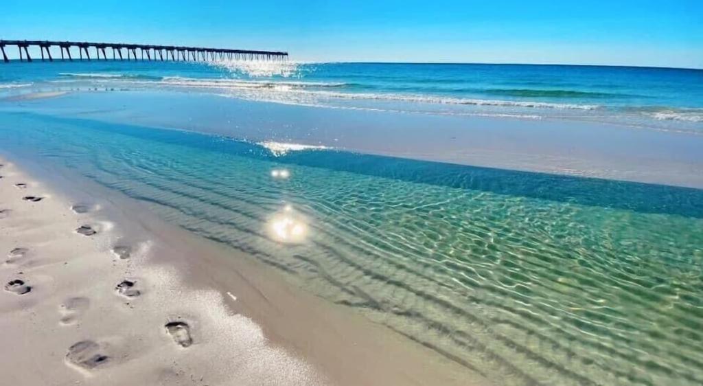 Ocean Front Penthouse Suite Panoramic Views Of Gulf,Pensacola Beach,Pier, & Bay Exterior foto