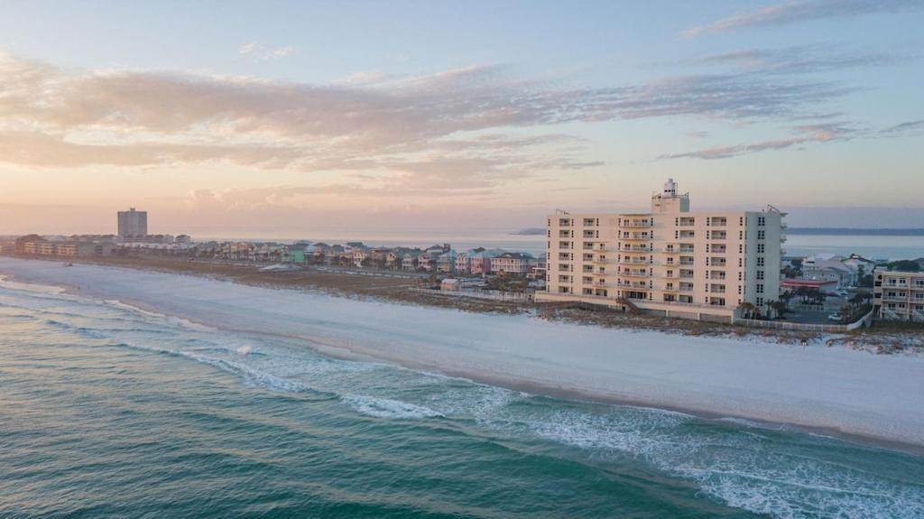 Ocean Front Penthouse Suite Panoramic Views Of Gulf,Pensacola Beach,Pier, & Bay Exterior foto